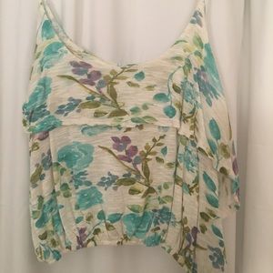 Floral crop top